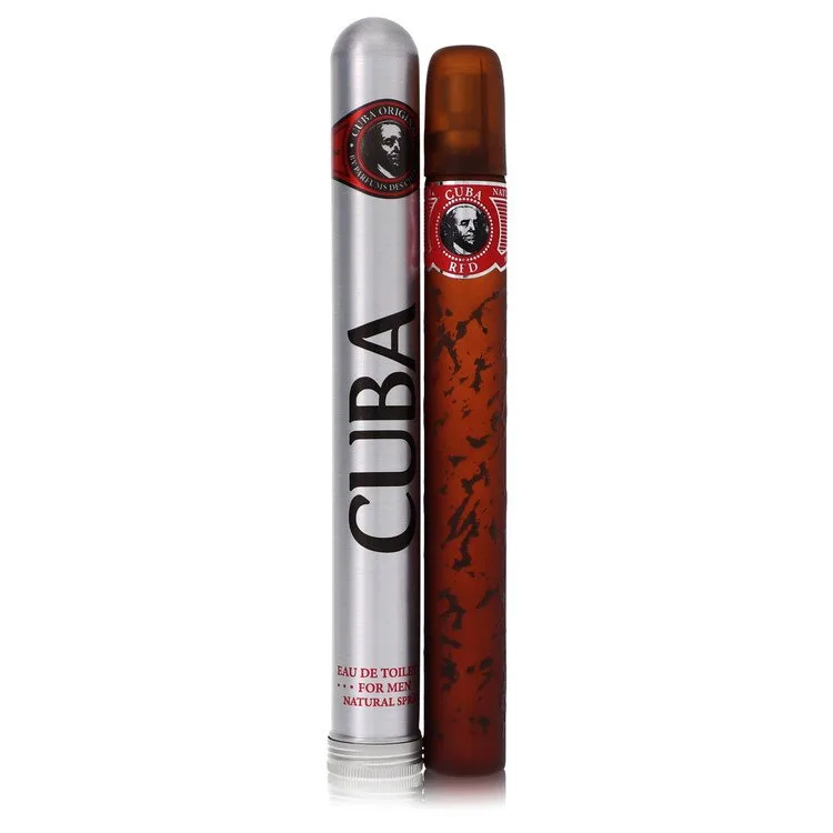 Cuba Red Cologne by Fragluxe 1.15 oz EDT Spray for Men