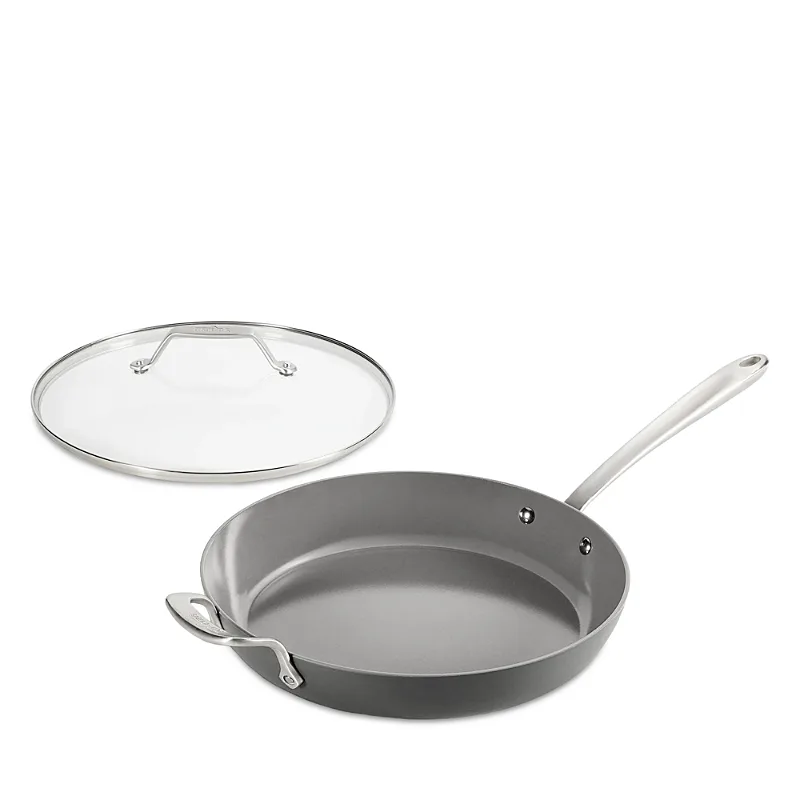All Clad HA1 Ceramic 10.5 Frypan with Lid