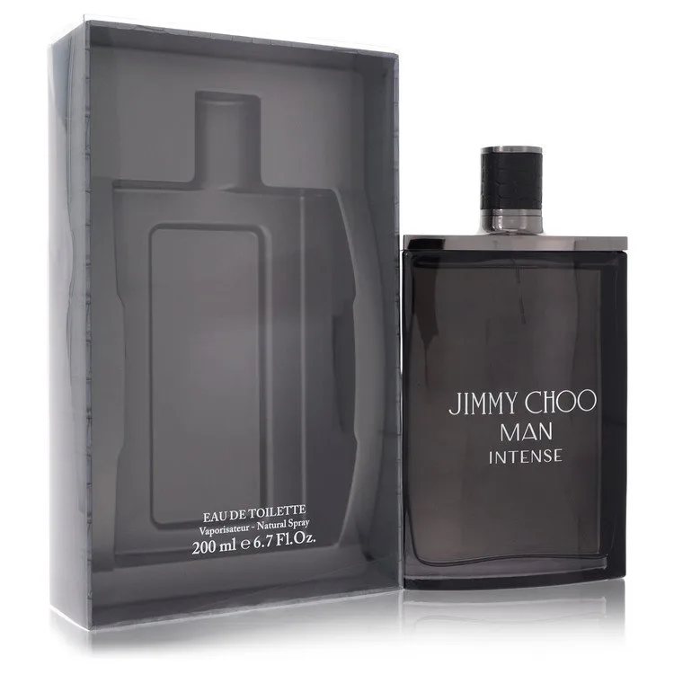 Jimmy Choo Man Intense Cologne by Jimmy Choo 6.7 oz EDT Spray for Men