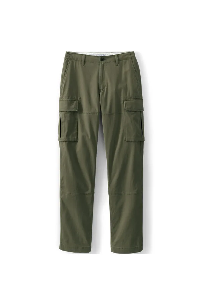 Men's Knockabout Easy Classic Fit Cargo Pant - Lands' End - Green - 34 32