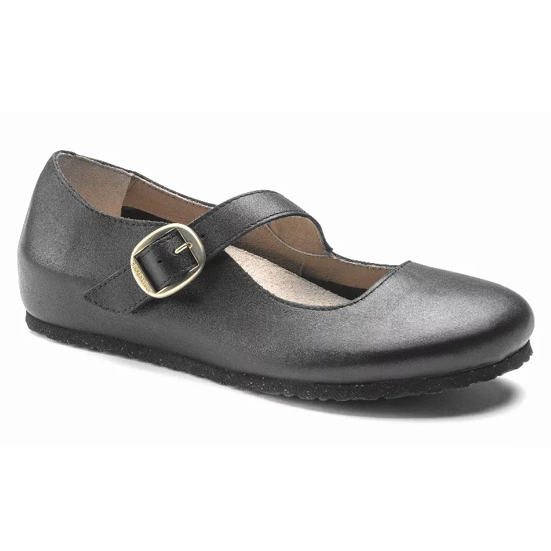 BIRKENSTOCK Tracy Leather Black Low Shoes