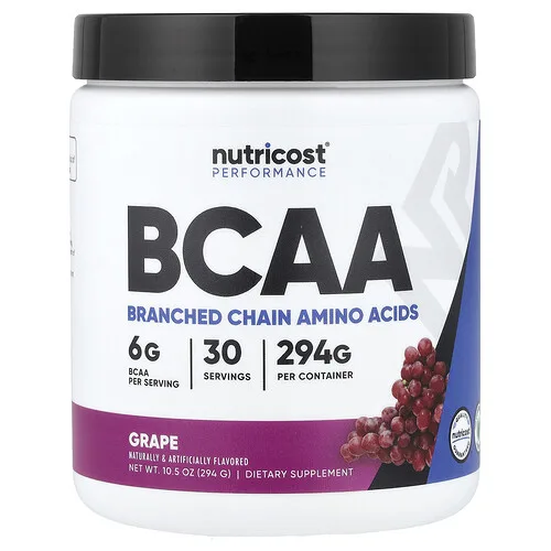 Nutricost, Performance, BCAA, Grape, 294 g (10,5 oz.)