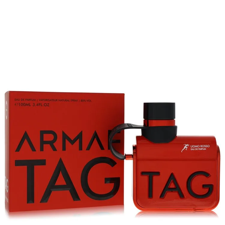 Armaf Tag Uomo Rosso Cologne by Armaf 3.4 oz EDP Spray for Men