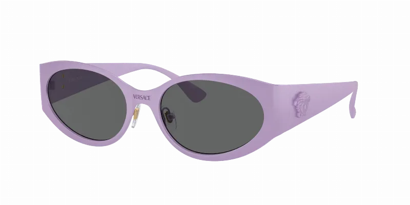VERSACE Woman Sunglasses VE2263  -  Frame color: Violet, Lens color: Dark Grey