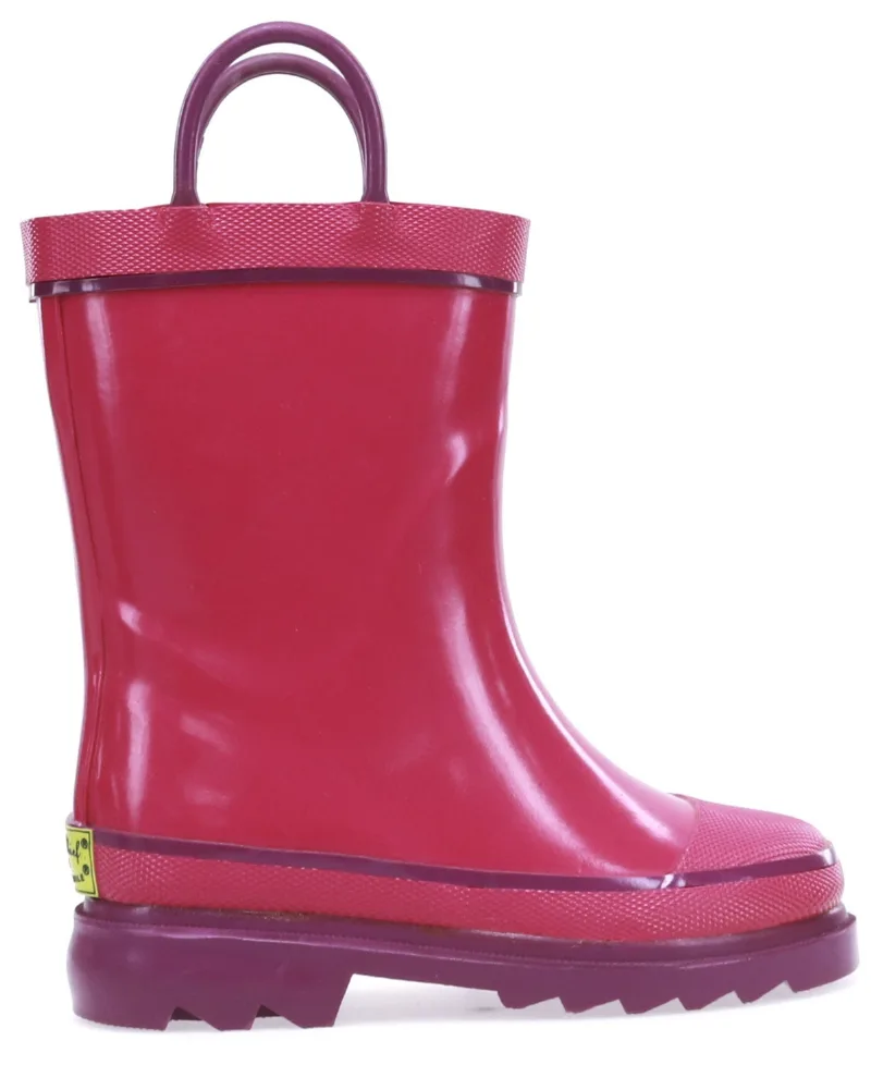 Western Chief Big Girls Kids|Toddler Firechief 2 Rain Boot - Pink