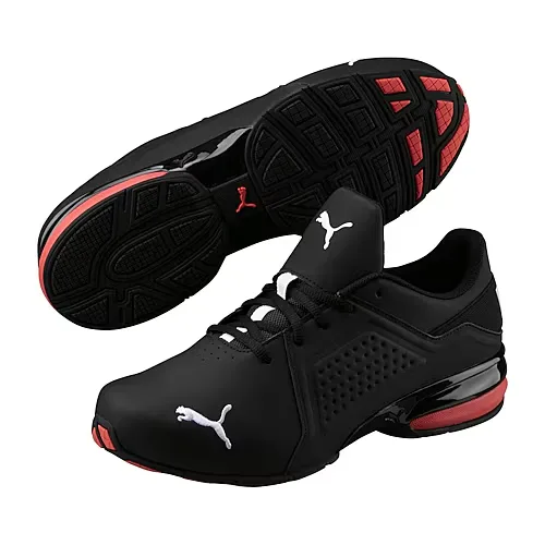 PUMA Viz Runner Mens Training Shoes, 9 Medium, Black