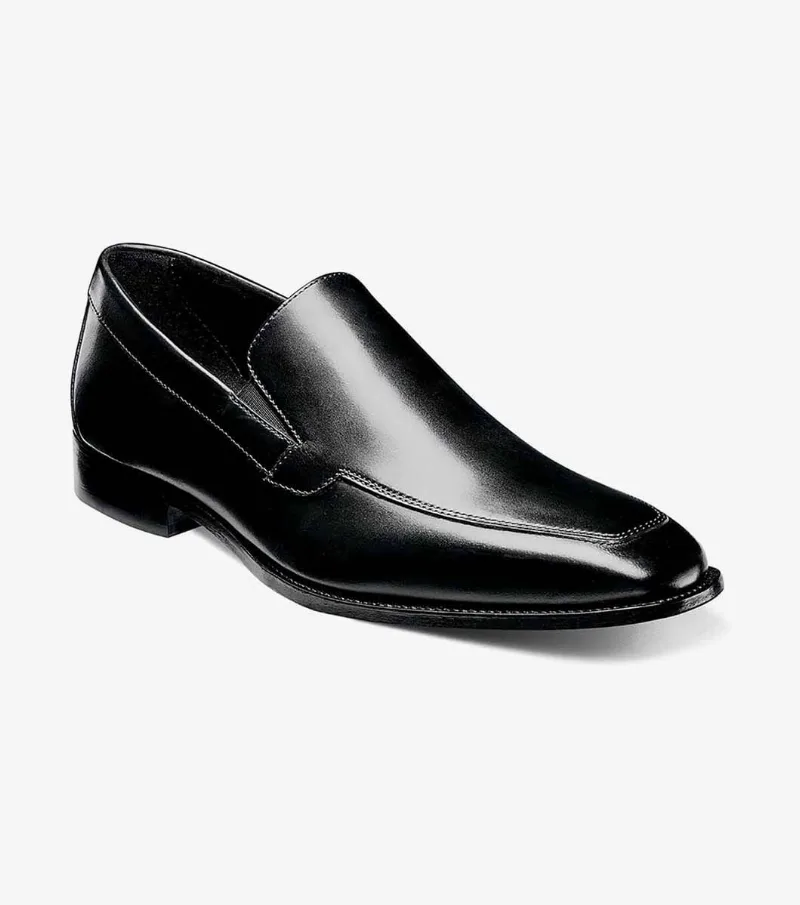 Florsheim Shoes Jacobi Moc Toe Slip On Black Size 10.5
