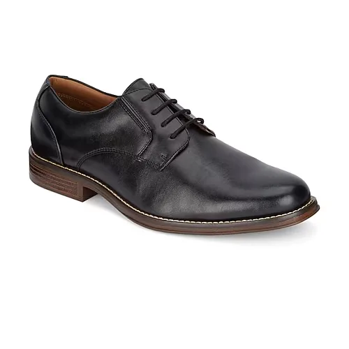 Dockers Fairway Mens Round Closed Toe Oxford Shoes, 9 1/2 Medium, Black