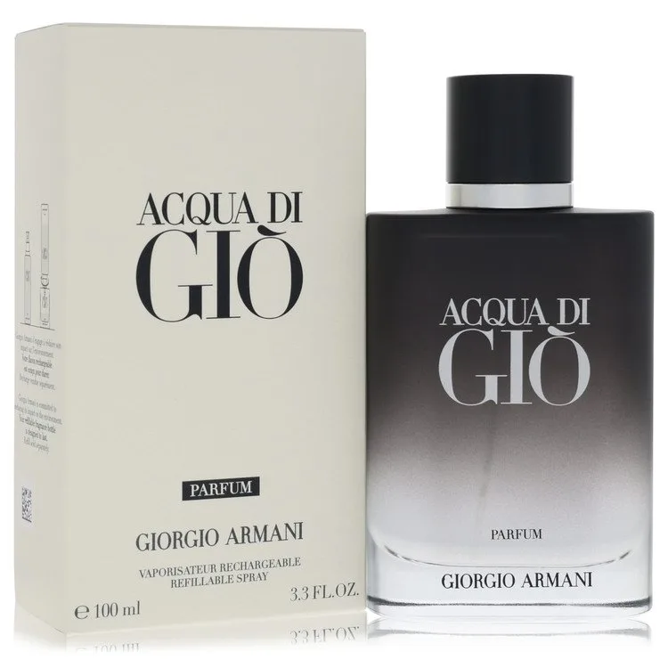 Acqua Di Gio Cologne by Giorgio Armani 3.3 oz Parfum Spray for Men
