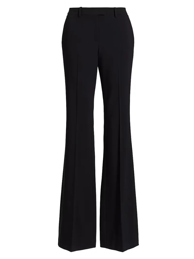 Michael Kors Collection Women's Haylee Flare Trousers - Black - Size 8