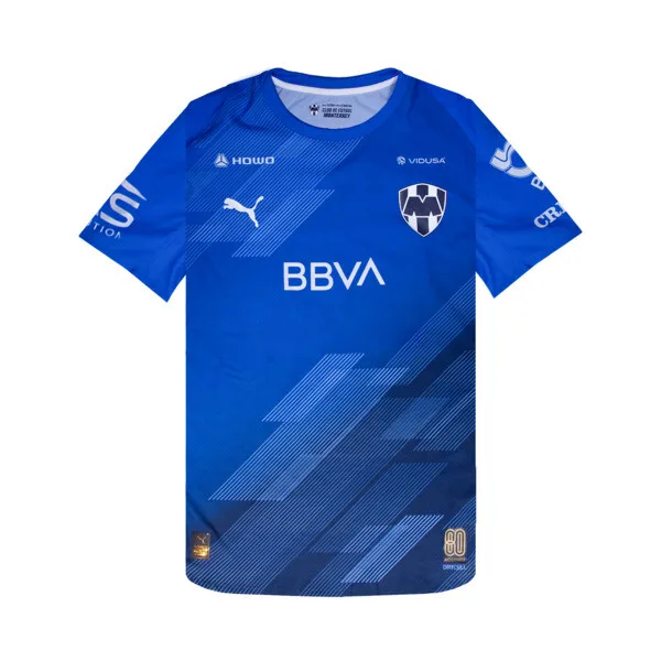 Jersey PUMA Monterrey Alternative Replica 25-26 para Niños en Talle 7-8Y Cool Cobalt