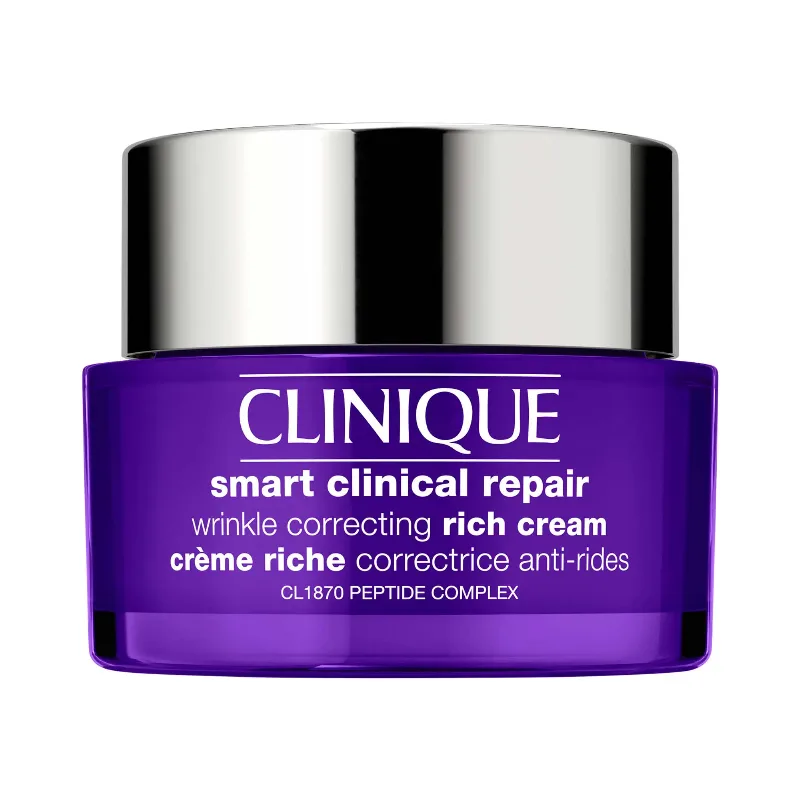 CLINIQUE Smart Clinical Repair Wrinkle Correcting Anti-Aging Rich Cream with Peptides 1.7 oz / 50 mL