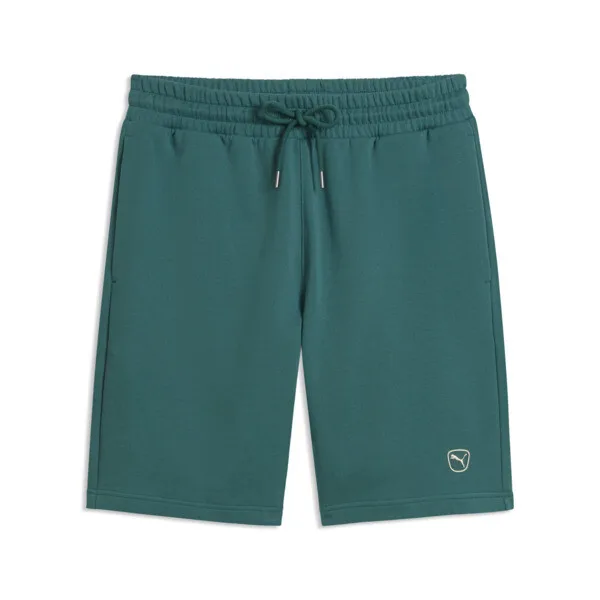 Shorts PUMA Essentials Elevated para Hombre en Talle XS Emerald Ice