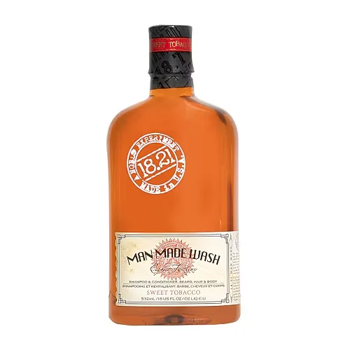 18.21 Man Made by 18.21 Man Made MAN MADE WASH SWEET TOBACCO 18 OZ for MEN