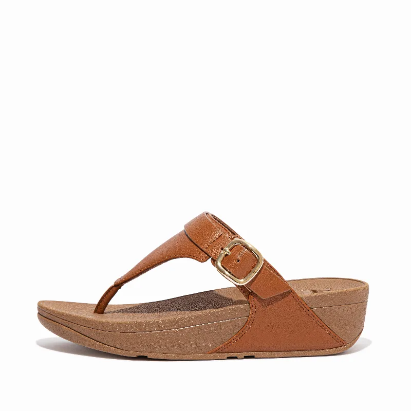LULU Adjustable Leather Toe-Post