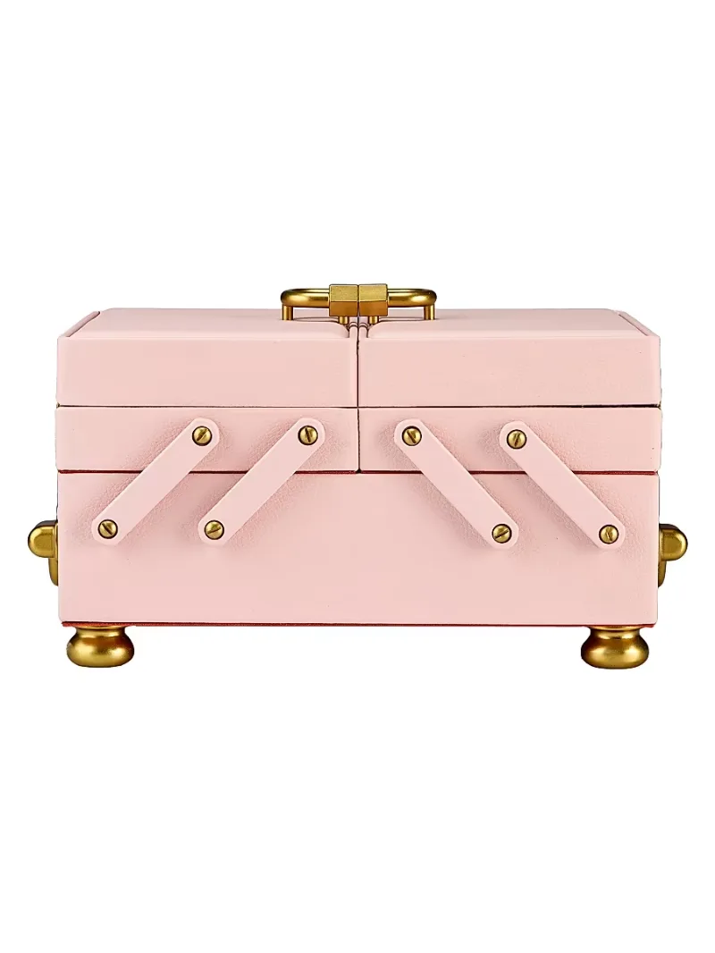 Wolf Marla Aaron Baby Everything Box - Pink