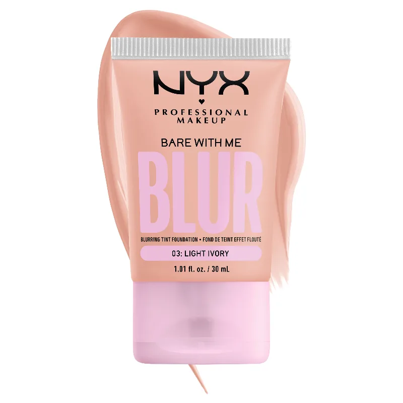 NYX Professional Makeup Bare With Me Blur Tint Foundation | Light Ivory