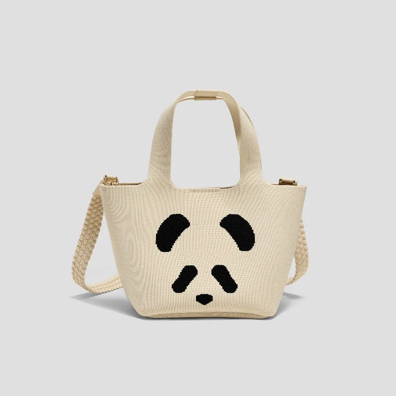VIVAIA The Mini Tote (Anita)|CREAM IVORY PANDA|ONE-SIZE