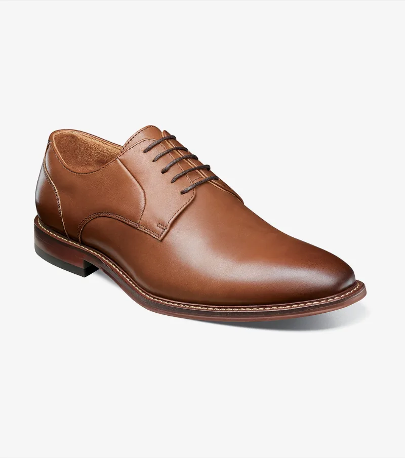 Stacy Adams Shoes Marlton Plain Toe Oxford Chocolate Size 10