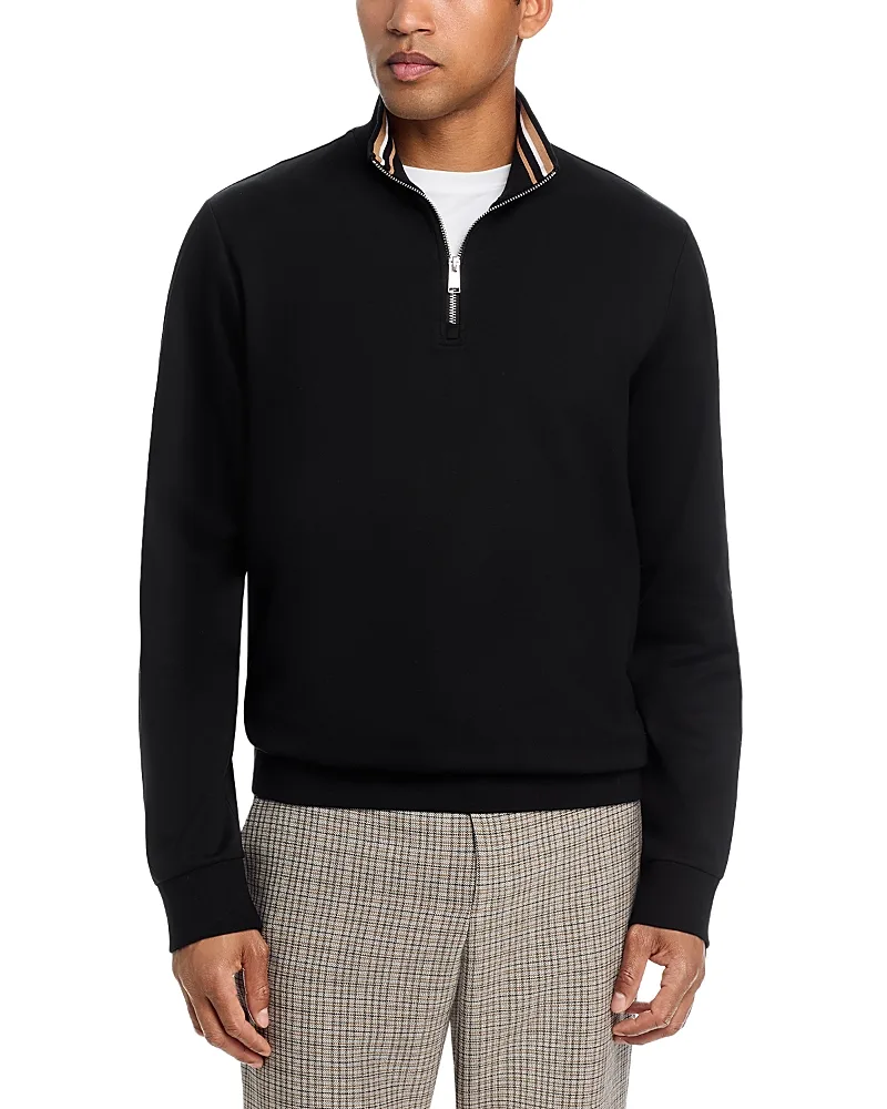 Boss H-Stimmann Quarter Zip Sweater