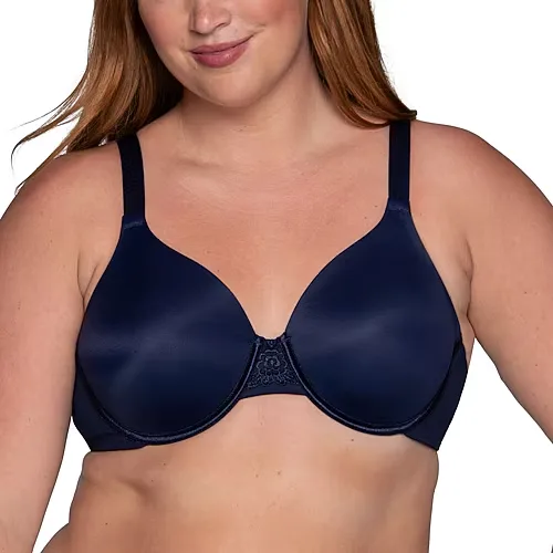 Vanity Fair Beauty Back Full-Figure Smoothing Comfort Underwire Bra - 76380, Dd, Blue