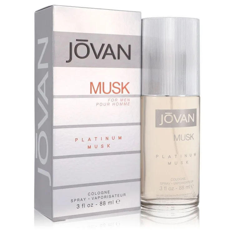 Jovan Platinum Musk Cologne by Jovan 3 oz Cologne Spray for Men