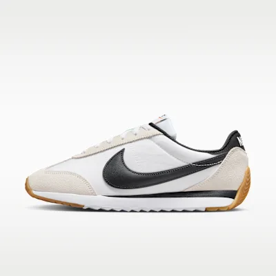 Nike Pacific Women's Shoes - White/Platinum Tint/Safety Orange/Black - Size 5