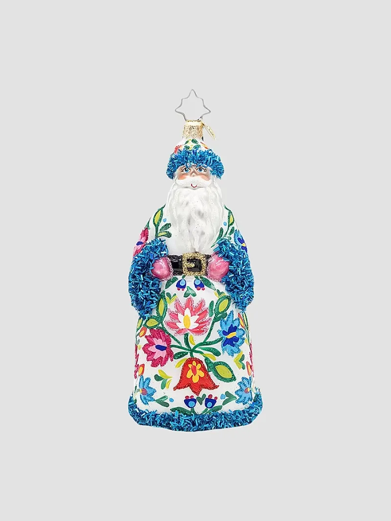 Christopher Radko European Santa Folklore Noel Ornament
