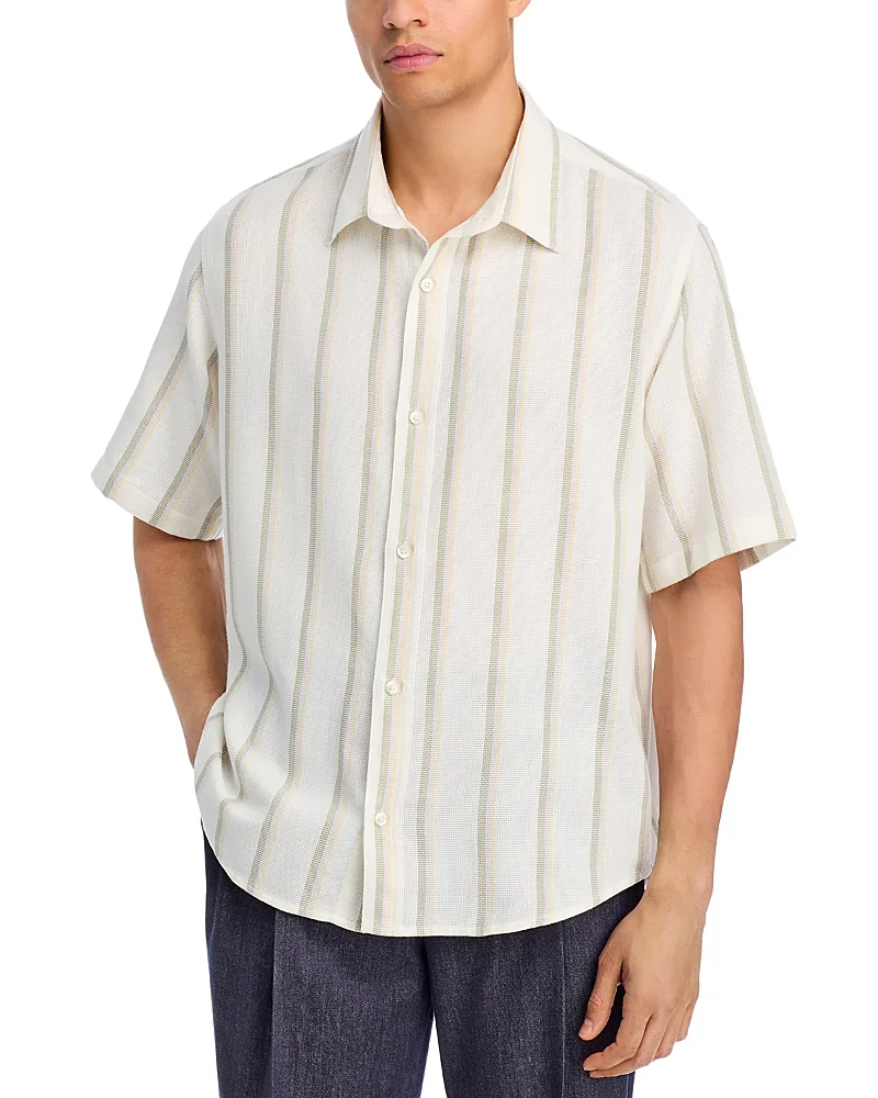 Hugo Eralino Short Sleeve Button Front Shirt