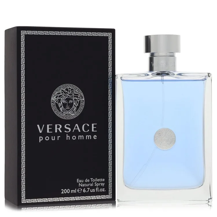 Versace Pour Homme Cologne by Versace 6.7 oz EDT Spray for Men