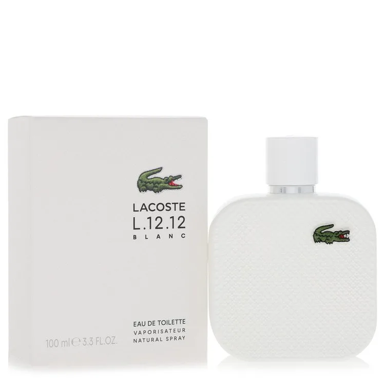 Lacoste Eau De Lacoste L.12.12 Blanc Cologne 3.3 oz EDT Spray for Men