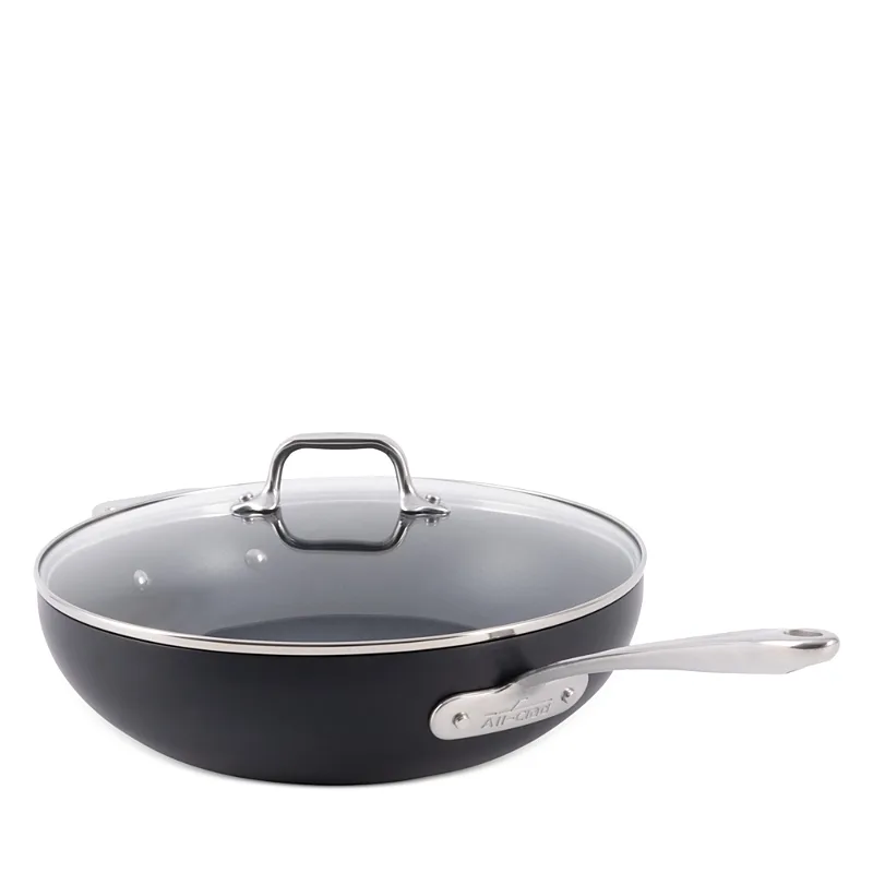 All-Clad HA1 Expert Cookware Nonstick 12 Chef's Pan with Lid