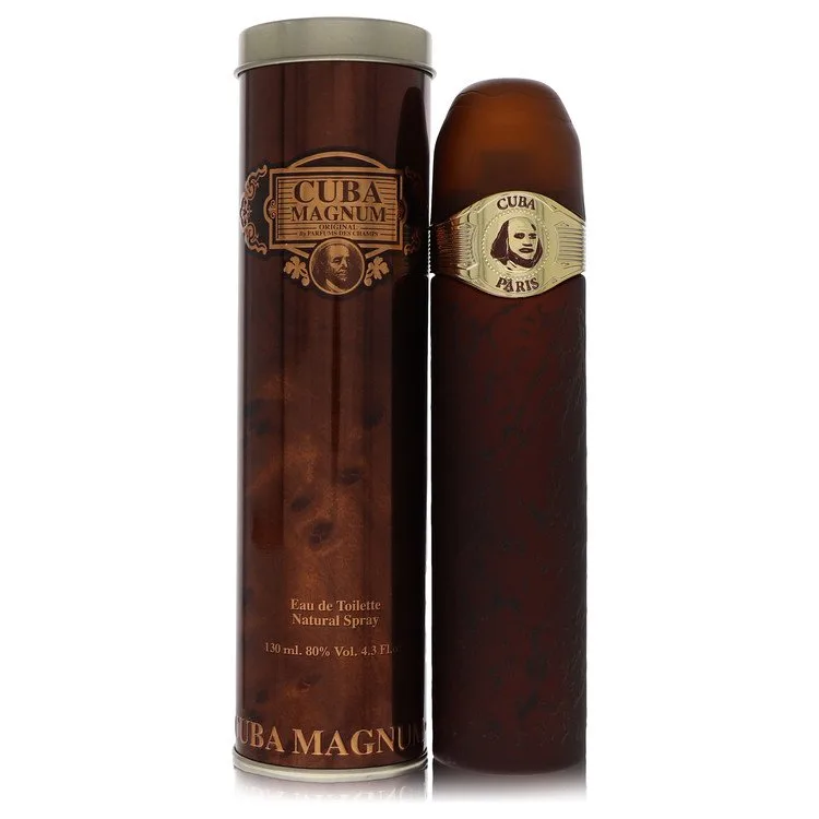Cuba Magnum Gold Cologne by Fragluxe 4.2 oz EDT Spray for Men