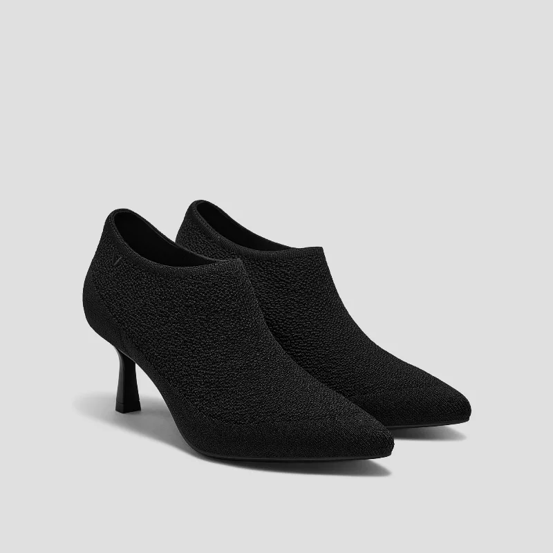 VIVAIA Pointed-Toe Mid Heels (Alana)|BLACK JACQUARD|US 6.5