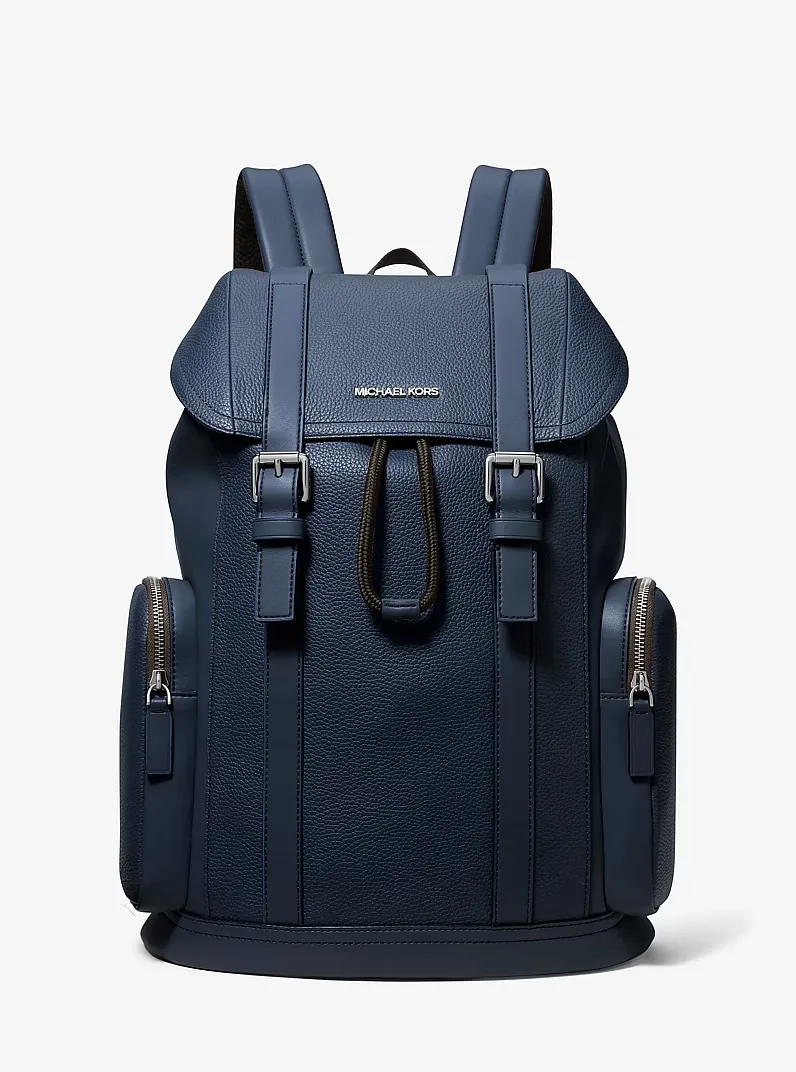 Cooper Pebbled Leather Backpack