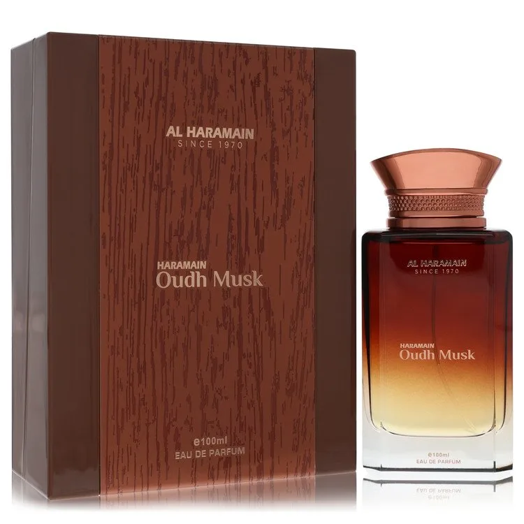 Al Haramain Oudh Musk Cologne by Al Haramain 3.33 oz EDP Spray for Men