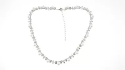 Belk PEARL AND CRYSTAL COLLAR