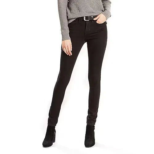 Levi's Womens Mid Rise 311 Shaping Skinny Jean, 32, Black