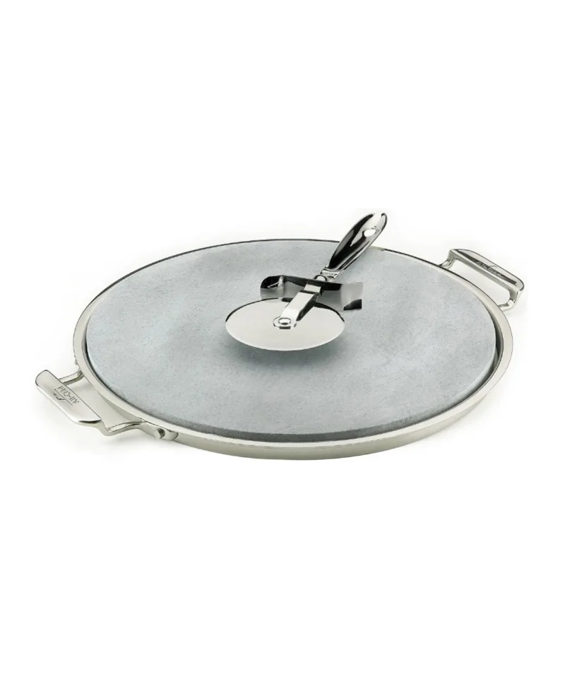 All-Clad Gourmet Accessories 3-piece Pizza Baker Set - Silver