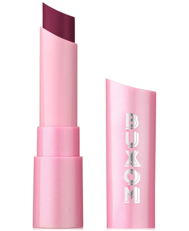 Buxom Cosmetics Full-On Plumping Lip Glow Balm, 0.07 oz. - Blackberry Jam (blackberry)