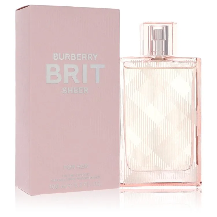 Burberry Brit Sheer Perfume by Burberry 3.4 oz EDT Spray for Women