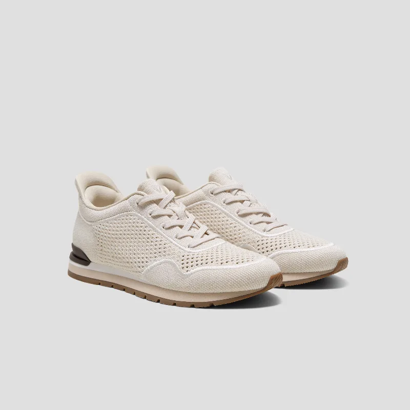 VIVAIA Unisex Slip-On Mesh Sneakers (Allday)|CREAM IVORY MESH|EU 39