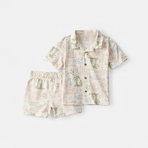 Carter's Sailboat Toddler Boys 2-pc. Short Set, 5t, White