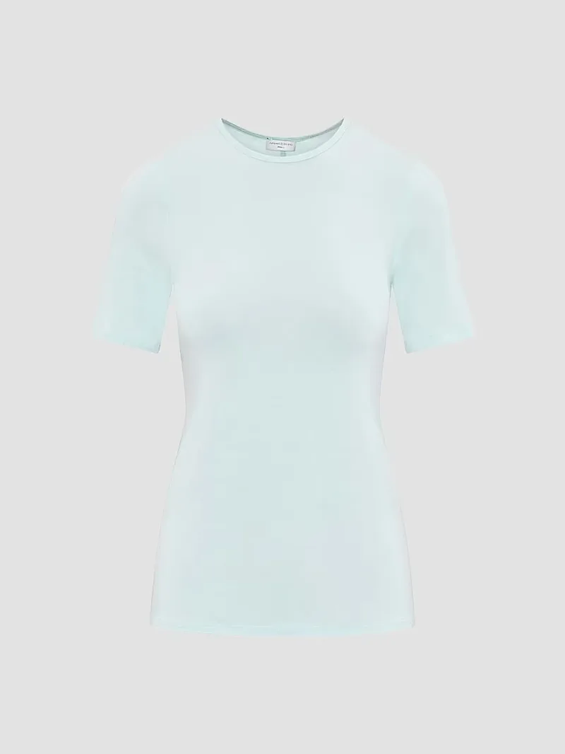Artemis Diciero Women's Giselle Knit T-Shirt - Mist - Size Small