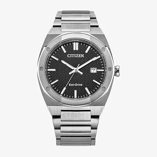 Citizen Sport Luxury Mens Silver Tone Stainless Steel Bracelet Watch Bm7660-54e, One Size, Silver