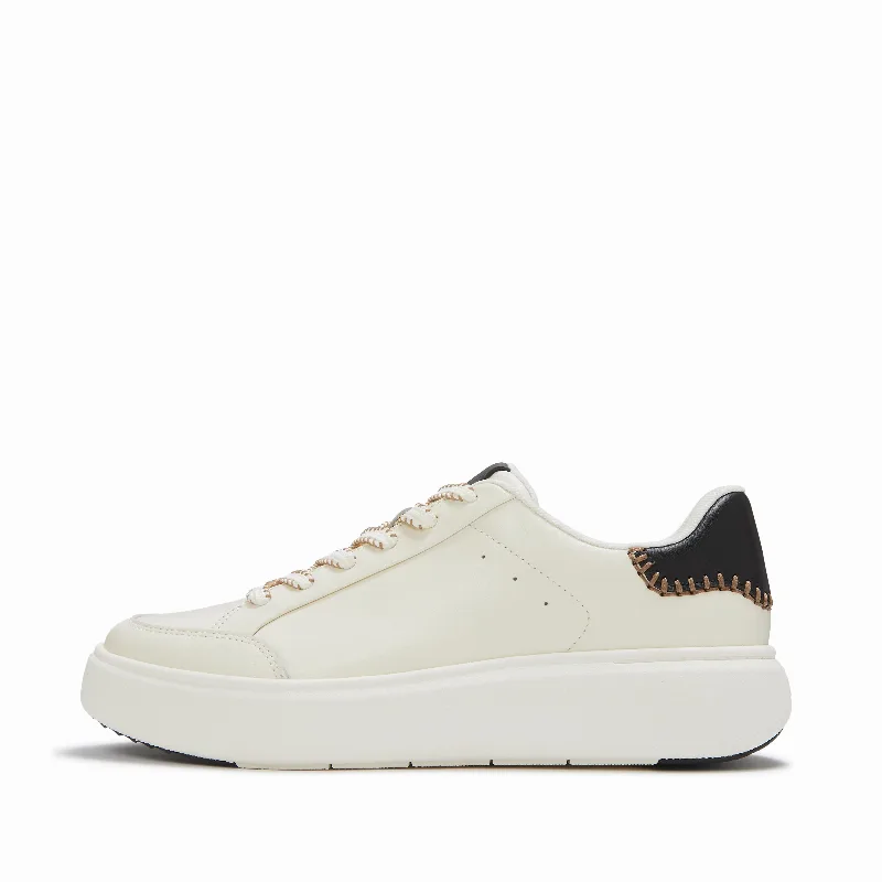 RTG Blanket-Stitch Leather Sneakers