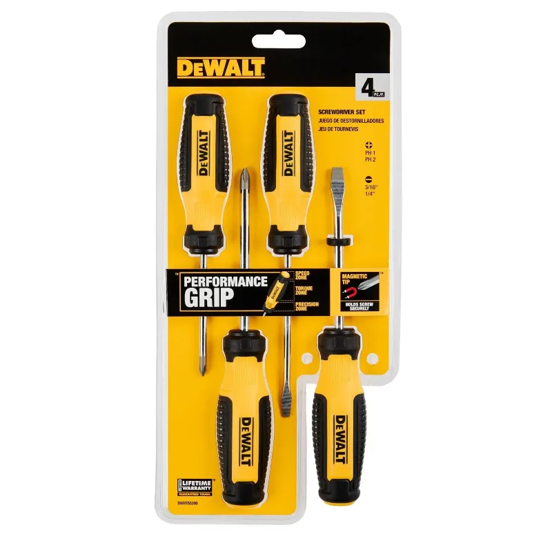 DeWalt Screwdriver Set 4 pc