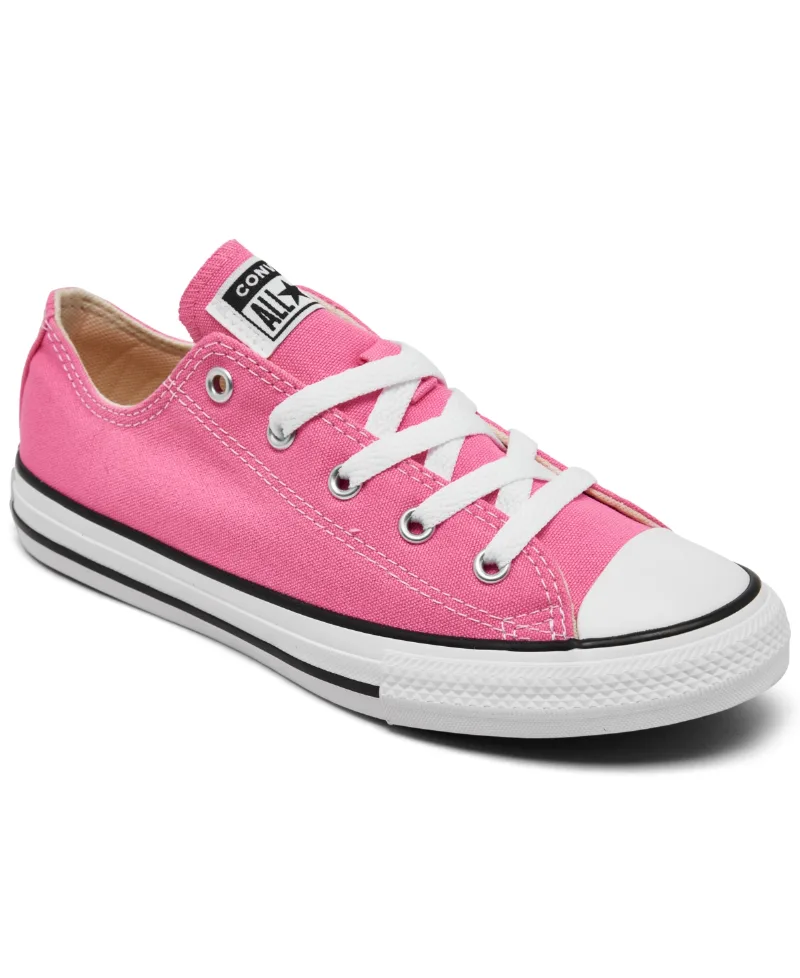 Converse Little Kids' Chuck Taylor Original Sneakers from Finish Line - Pink