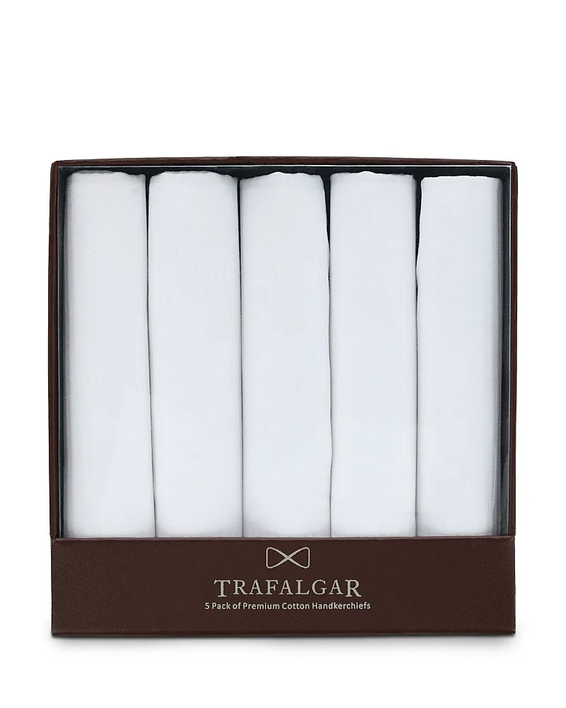Trafalgar Premium Handkerchiefs, Box of 5