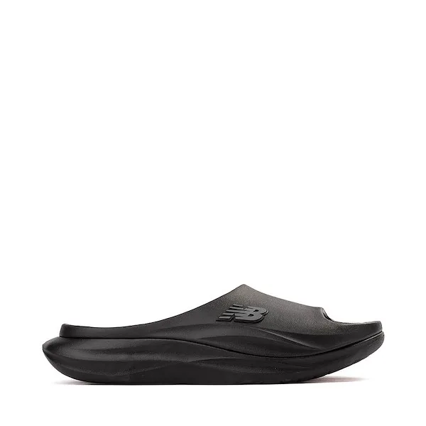 Mens New Balance 6650 Slide Sandal - Black / Castlerock
